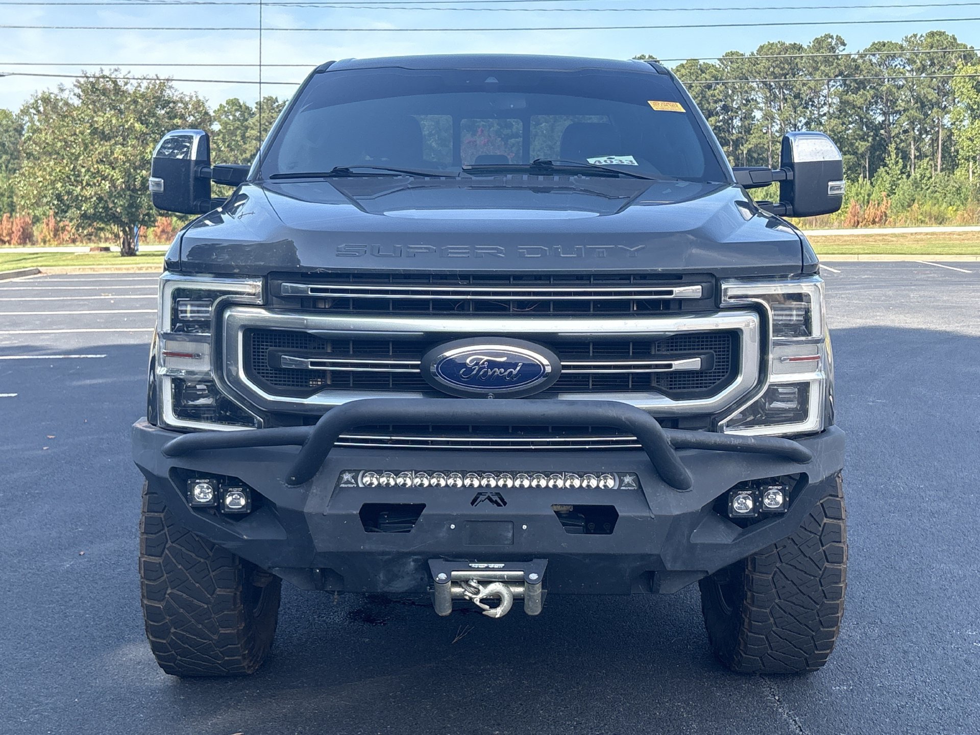 Used 2021 Ford F250 Platinum w/ FX4 Off-Road Package AWD/4WD image 24