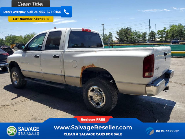 Used 2005 Dodge Ram 2500 Truck SLT w/ Trailer Tow Group AWD/4WD image 3