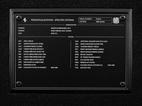 Used 2018 Ferrari 488 Spider image 27