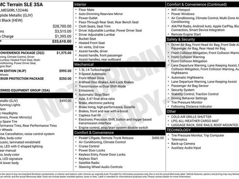 Used 2024 GMC Terrain SLE w/ Driver Convenience Package image 39