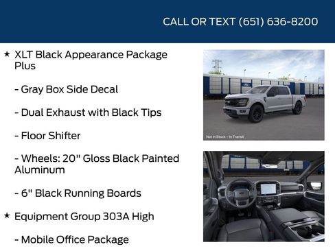 New 2026 Ford F150 XLT w/ Equipment Group 303A High image 10