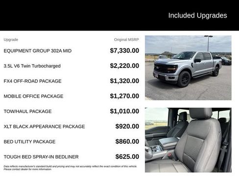 New 2026 Ford F150 XLT w/ Equipment Group 302A MID AWD/4WD image 5