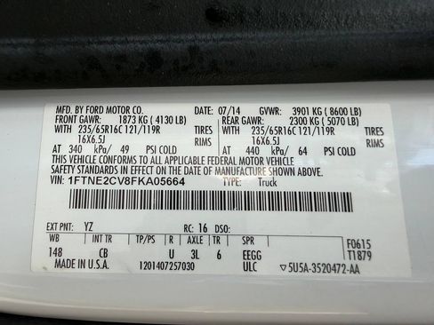 Used 2015 Ford Transit 150 148 Medium Roof RWD image 22