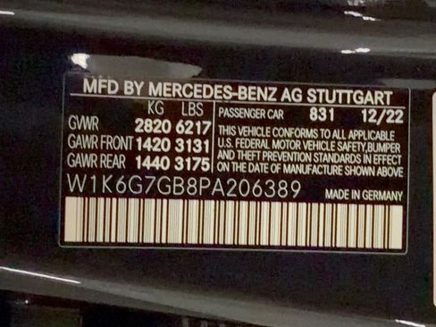 Certified 2023 Mercedes-Benz S 580 4MATIC Sedan image 31