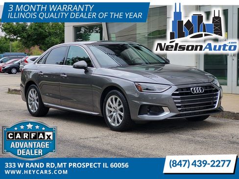 Used 2020 Audi A4 2.0T Premium w/ Convenience Package FWD image 1