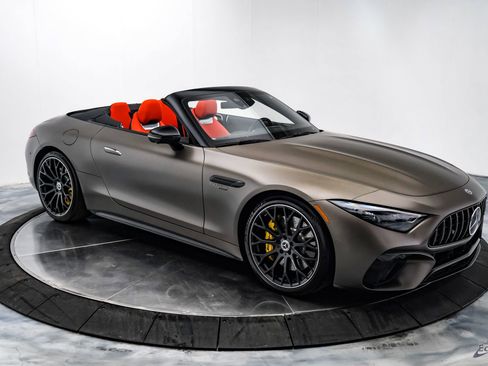 Used 2022 Mercedes-Benz SL 55 AMG 4MATIC image 38