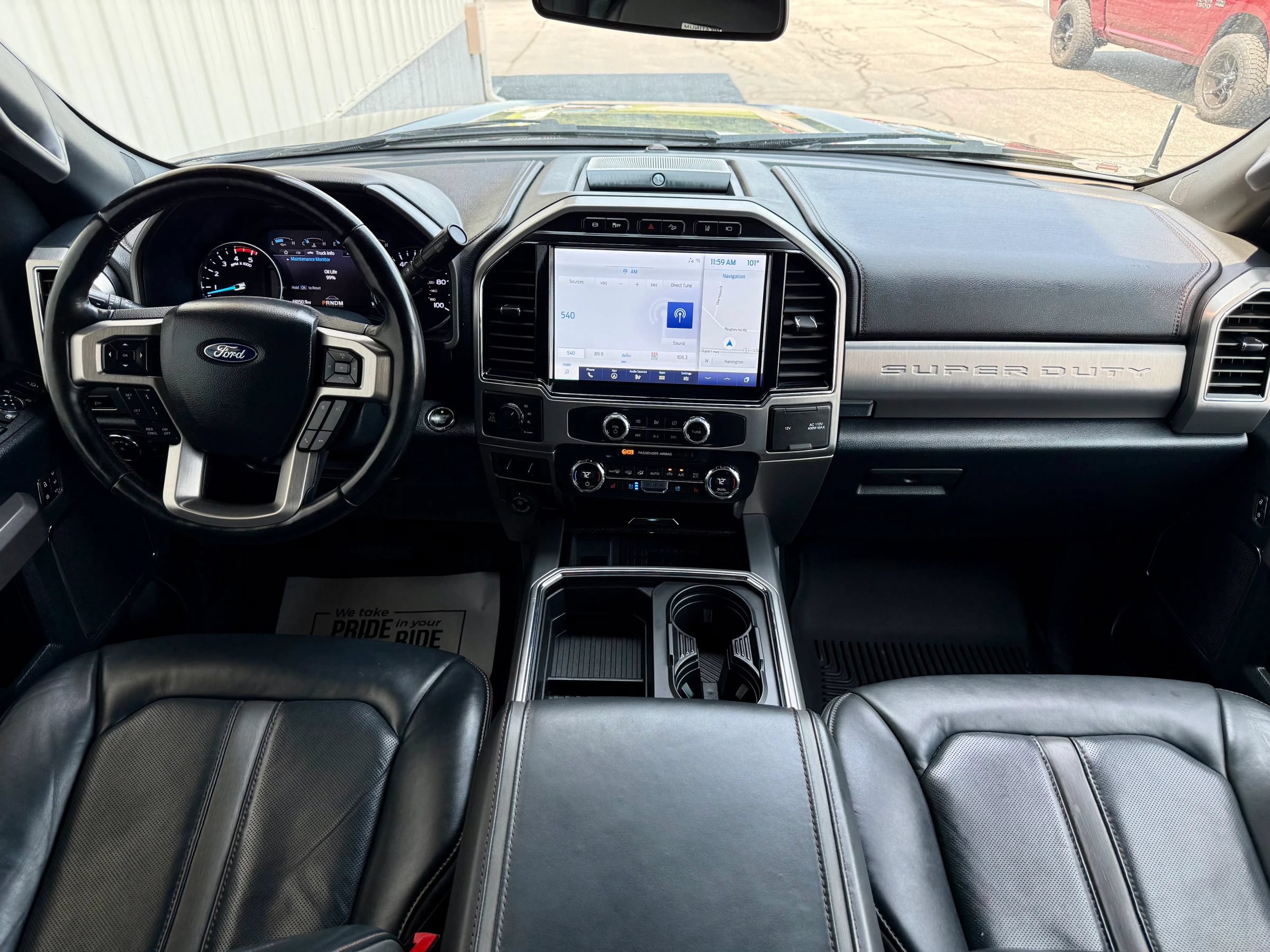 Used 2022 Ford F250 Platinum w/ FX4 Off-Road Package AWD/4WD image 16