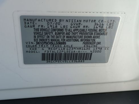 Used 2020 Nissan Kicks SV image 33