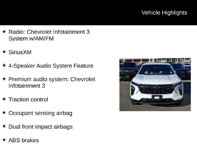 Used 2024 Chevrolet Trax RS w/ Sunroof Package FWD image 11
