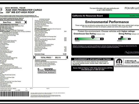 Used 2023 RAM ProMaster 3500 w/ Interior LED Lighting Group image 7