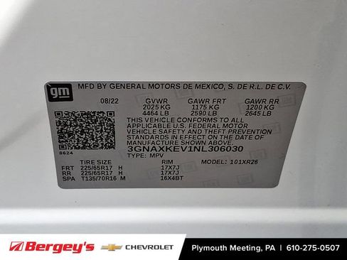 Certified 2022 Chevrolet Equinox LT image 29