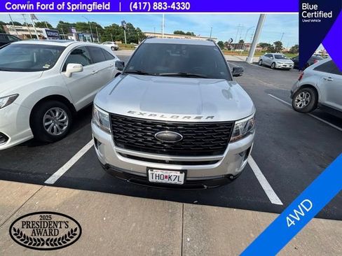 Used 2019 Ford Explorer Sport w/ Equipment Group 401A AWD/4WD image 2