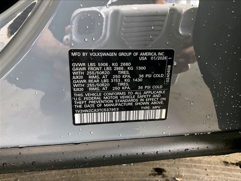 New 2026 Volkswagen Atlas SE image 35