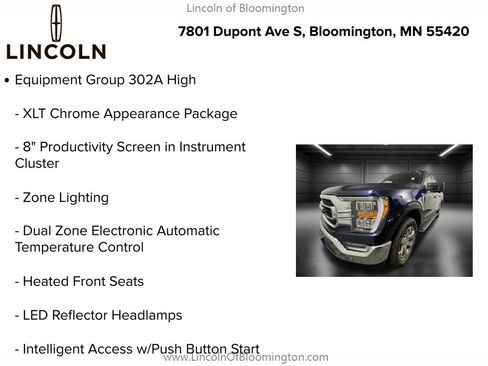 Used 2023 Ford F150 XLT w/ Equipment Group 302A High image 9