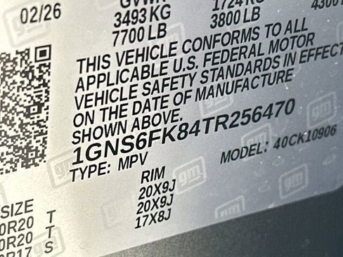 New 2026 Chevrolet Suburban Premier w/ Sun And Tow Package AWD/4WD image 55