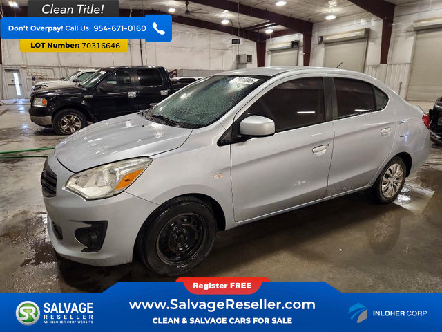 Used 2017 Mitsubishi Mirage G4 ES FWD image 1