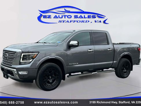Used 2021 Nissan Titan Platinum Reserve w/ Moonroof Package image 1