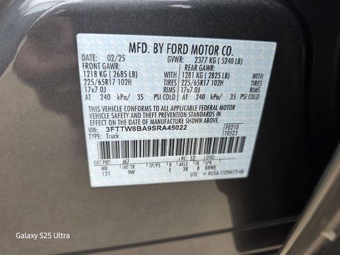 Used 2025 Ford Maverick XL w/ Equipment Group 102A image 31