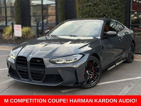 Used 2022 BMW M4 Competition w/ Executive Package RWD image 1