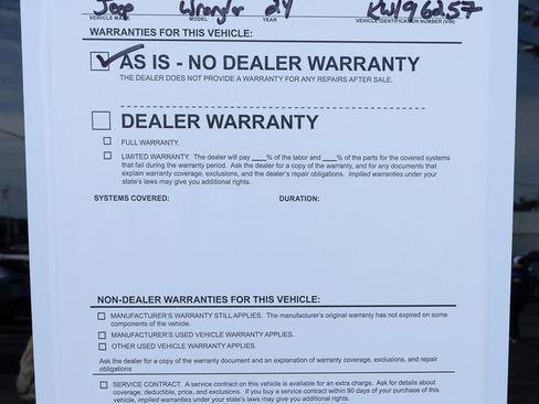 Used 2024 Jeep Wrangler High Altitude AWD/4WD image 37