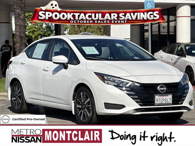 Certified 2025 Nissan Versa SV w/ Trunk Package FWD image 1