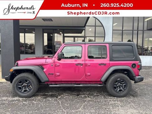 Used 2024 Jeep Wrangler Unlimited Sport AWD/4WD image 1