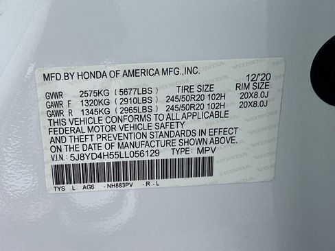 Used 2020 Acura MDX SH-AWD w/ Technology Package image 33