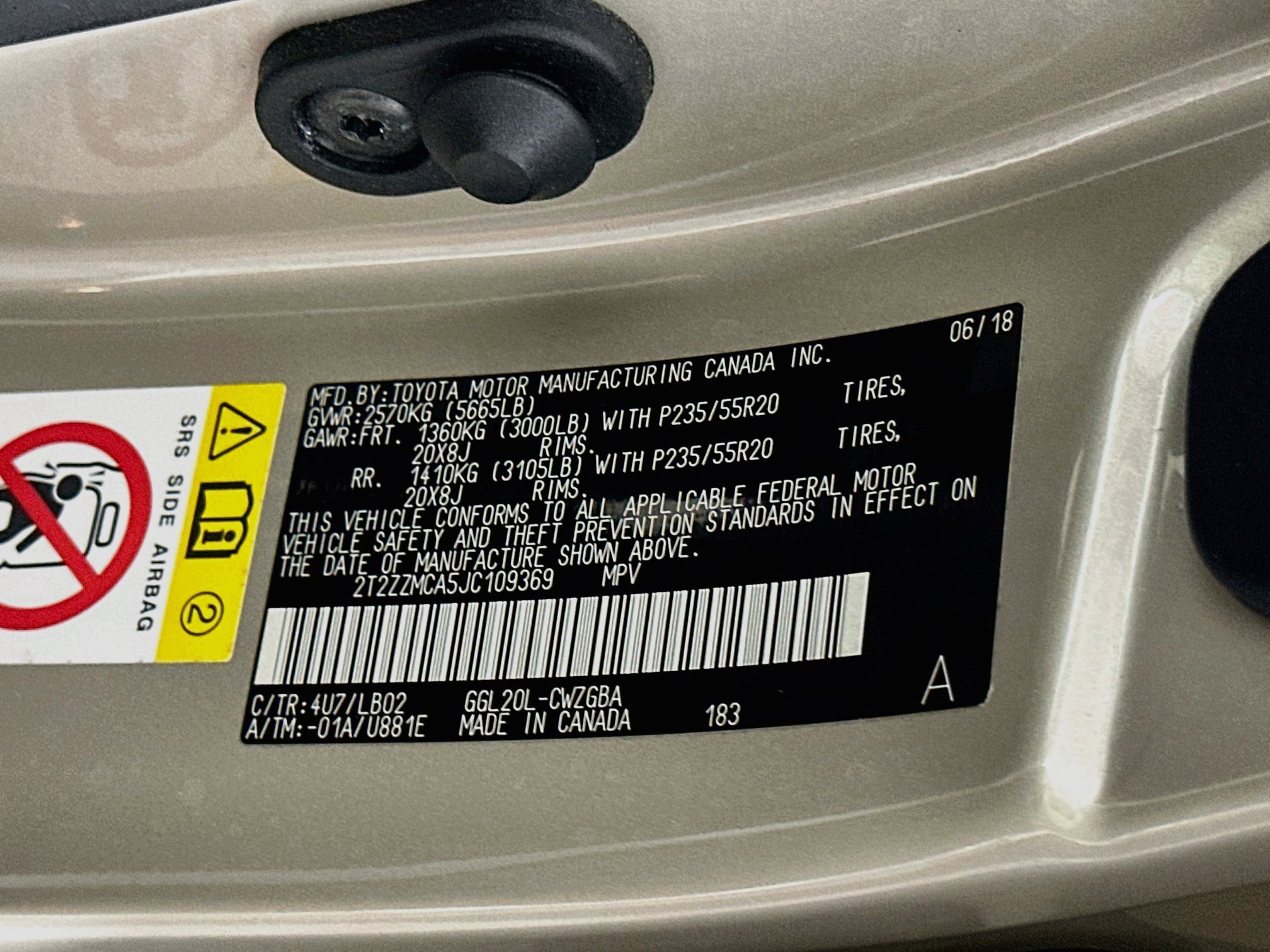 Used 2018 Lexus RX 350 FWD w/ Premium Package image 12