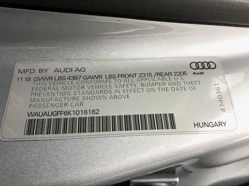 Used 2019 Audi A3 2.0T Premium w/ Convenience Package image 18