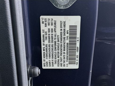 Used 2017 Honda CR-V Touring image 12