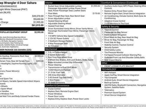 New 2025 Jeep Wrangler Unlimited Sahara AWD/4WD image 5