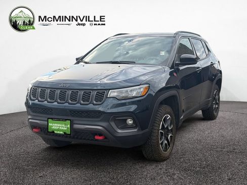Used 2024 Jeep Compass Trailhawk w/ Sun and Sound Group image 1