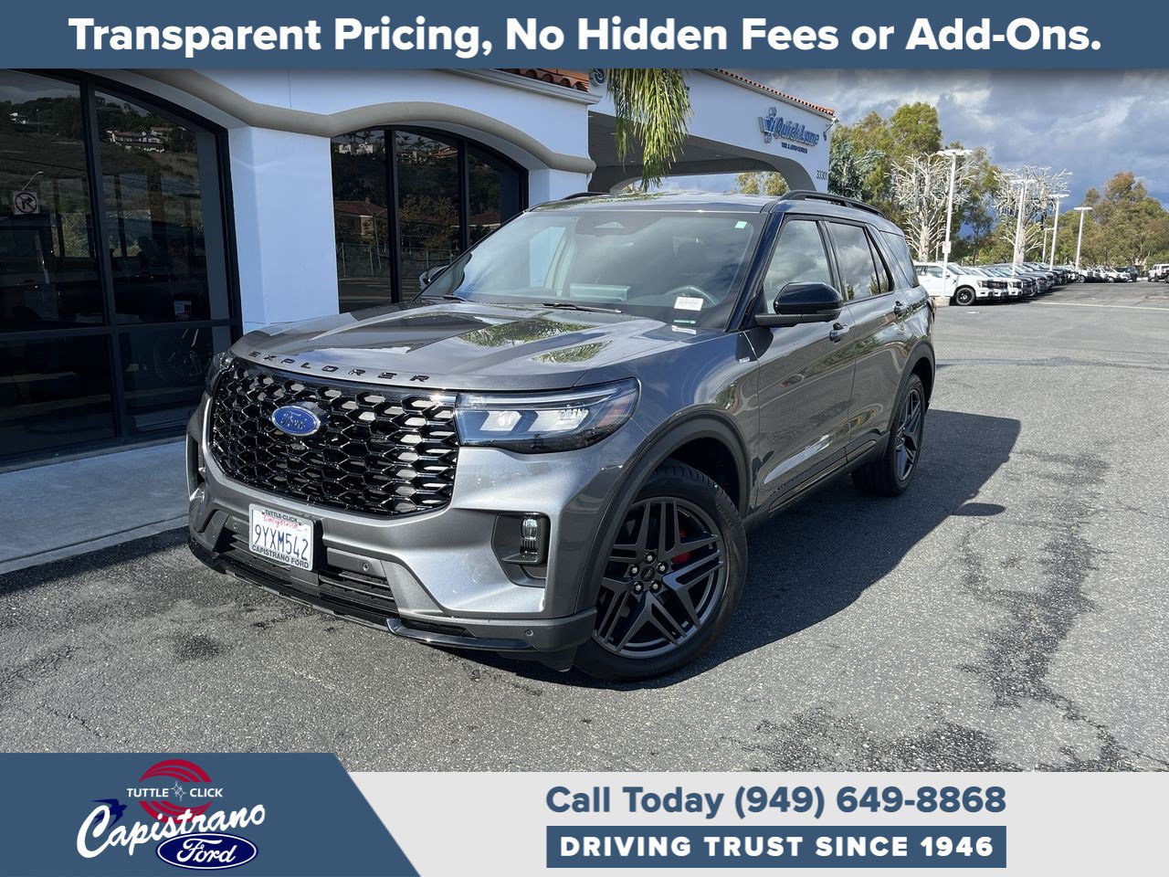 Used 2026 Ford Explorer ST-Line w/ ST-Line Street Pack RWD image 1