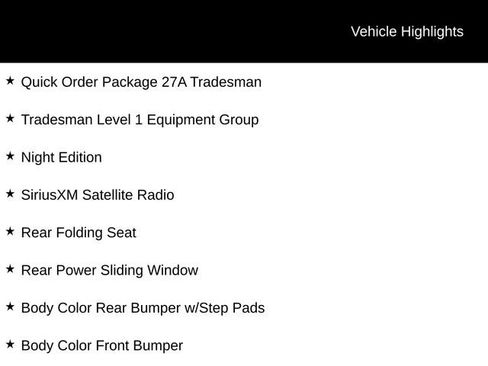 Used 2023 RAM 1500 Tradesman w/ Night Edition image 5