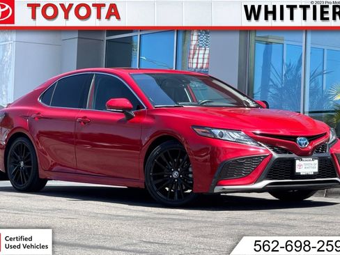 Certified 2022 Toyota Camry XSE w/ Navigation Upgrade Package FWD image 1