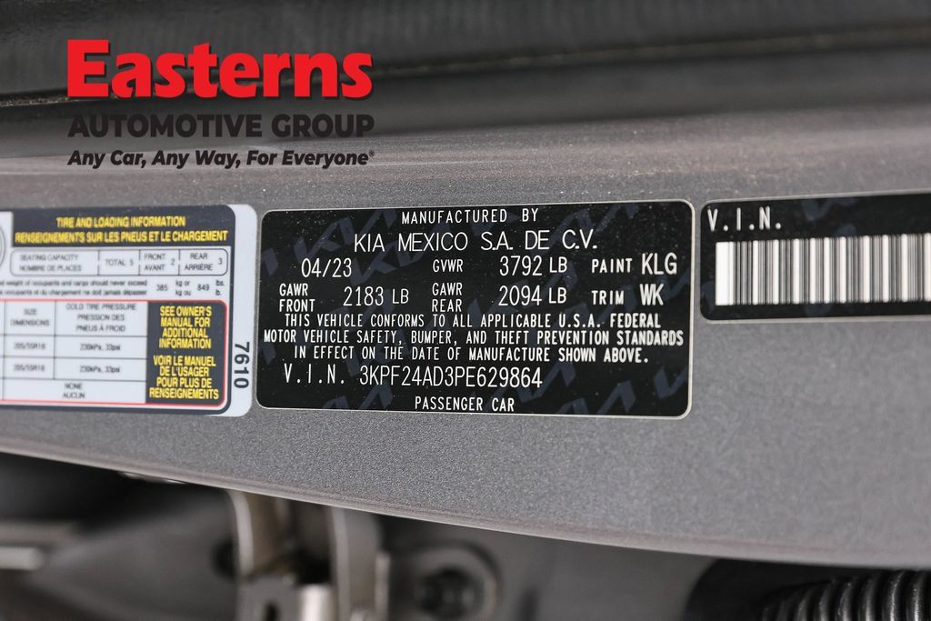 Used 2023 Kia Forte LXS w/ LXS Technology Package FWD image 34