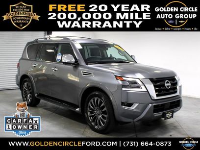 Used 2024 Nissan Armada Platinum w/ Captain's Chairs Package