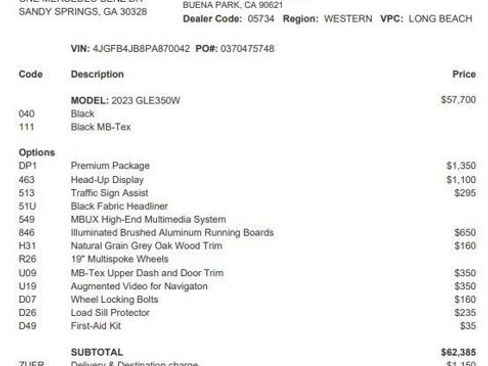 Certified 2023 Mercedes-Benz GLE 350 image 3