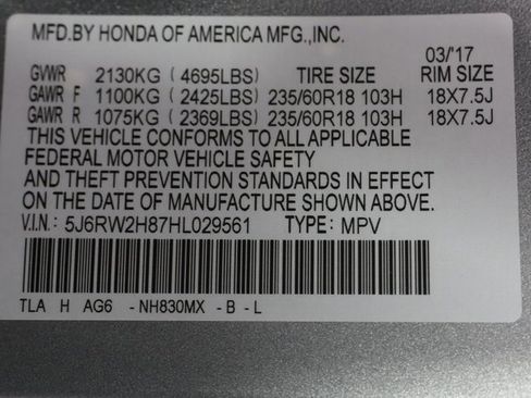 Used 2017 Honda CR-V EX-L image 28