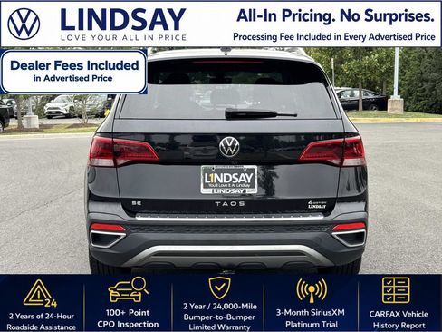 Used 2023 Volkswagen Taos SE w/ Panoramic Sunroof Package AWD/4WD image 4