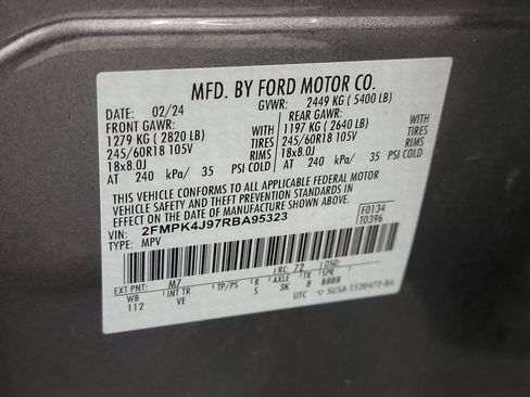 Used 2024 Ford Edge SEL AWD/4WD image 27