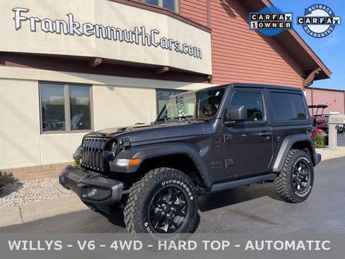 Certified 2021 Jeep Wrangler Willys image 1