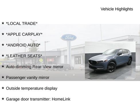 Used 2021 MAZDA CX-5 Carbon Edition AWD/4WD image 9