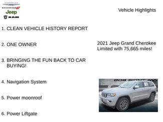 Used 2021 Jeep Grand Cherokee Limited video 2