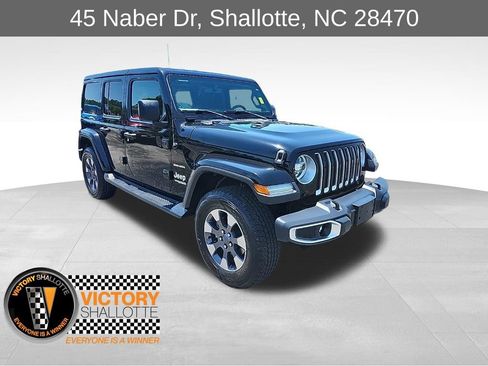 Used 2018 Jeep Wrangler Unlimited Sahara AWD/4WD image 1