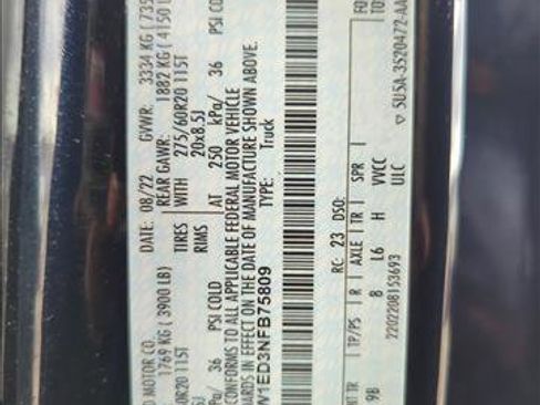 Certified 2022 Ford F150 Platinum w/ Equipment Group 701A High image 24