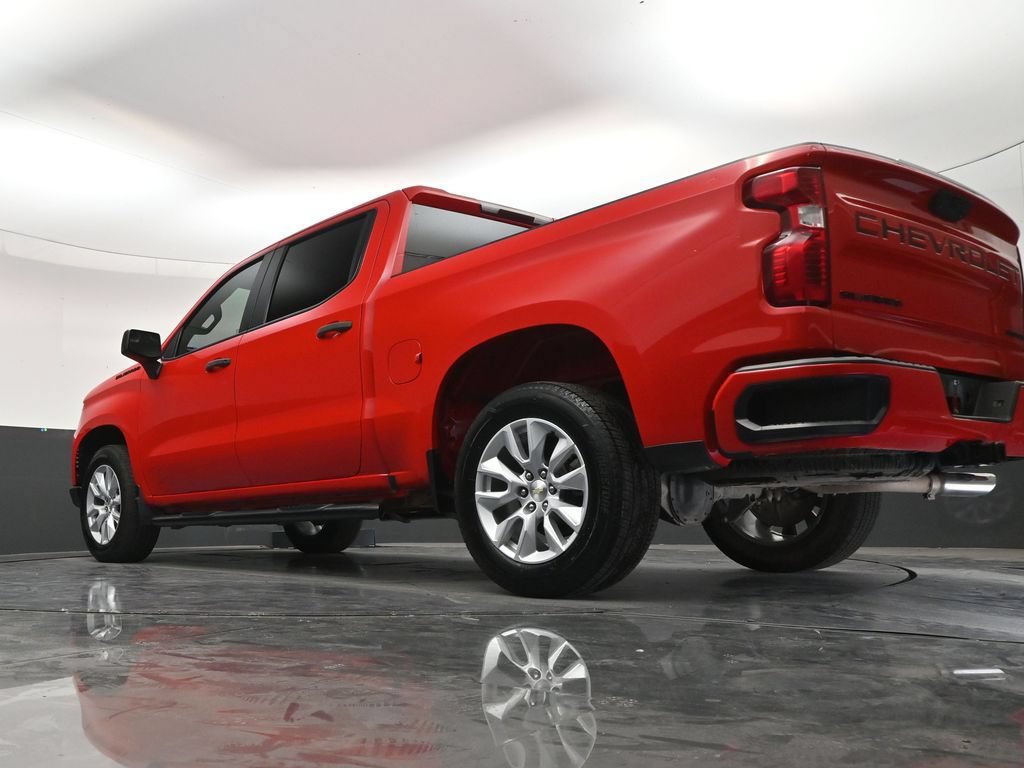 Used 2022 Chevrolet Silverado 1500 Custom w/ LPO, Dark Essentials Package RWD image 22