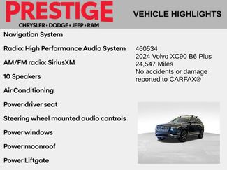 Used 2024 Volvo XC90 B6 Plus AWD/4WD video 2