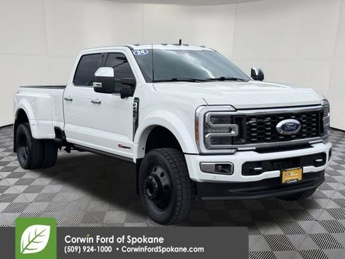Certified 2024 Ford F450 Platinum w/ FX4 Off-Road Package AWD/4WD image 1