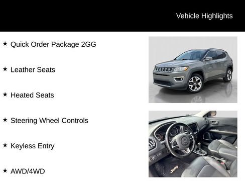 Used 2020 Jeep Compass Limited AWD/4WD image 5
